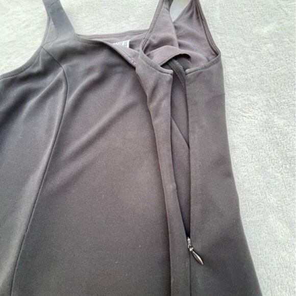 Vintage Joseph Ribkoff Black Sleeveless Sheath Dress - Picture 5 of 9